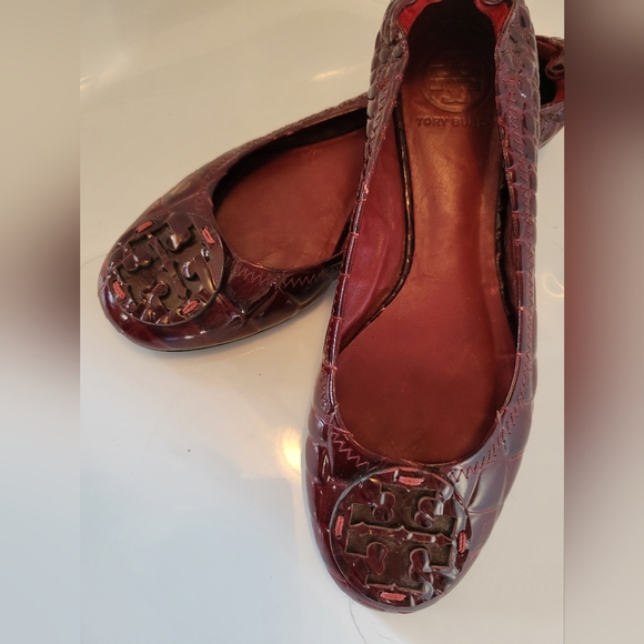 Tory Burch Reva Ballet Flat Sz.8 - Picture 14 of 14
